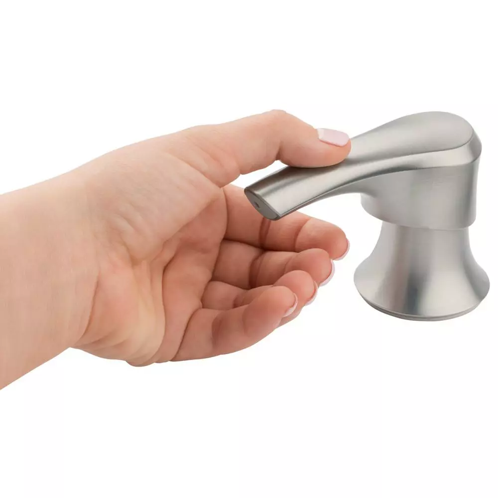 In Stock Hardwarestore Delivery Miri Single-Handle Pull-Down Sprayer Kitchen Faucet With Soap Dispenser In Spot Defense Stainless Steel 11 In Stock Hardwarestore Delivery Miri Single-Handle Pull-Down Sprayer Kitchen Faucet With Soap Dispenser In Spot Defense Stainless Steel - Image 9