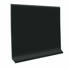 Flexco Black Dahlia 4.5-in Vinyl Floor Base