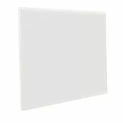 Flexco True White 4-in X 1440-in Vinyl Floor Base