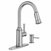 In Stock Hardwarestore Delivery Glenshire Single-Handle Pull-Down Sprayer Kitchen Faucet With Reflex And Power Clean In Spot Resist Stainless -Bath and Faucet shop 125db21ebedbd1da2793fdaed3a56a44 1800x1800