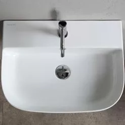 Nameeks Glam Wall Mounted Bathroom Sink In White -Bath and Faucet shop 13f47bdd554ec461c2bd14dac4062ce4 1800x1800