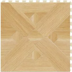 Perfection Floor Tile Bordeaux Wood Collection Bordeaux Driftwood/Satin 20-in X 20-in Water Resistant Interlocking Luxury Flooring (16.7-sq Ft) -Bath and Faucet shop 14117692 74159b28 b43f 45af 93fa a2435976a1aa 1800x1800