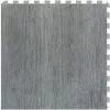 Perfection Floor Tile Deadwood Collection Barnwood/Satin 20-in X 20-in Water Resistant Interlocking Luxury Flooring (16.7-sq Ft) -Bath and Faucet shop 14125128 883bf360 e705 4164 840a c1286e7e97f8 1800x1800