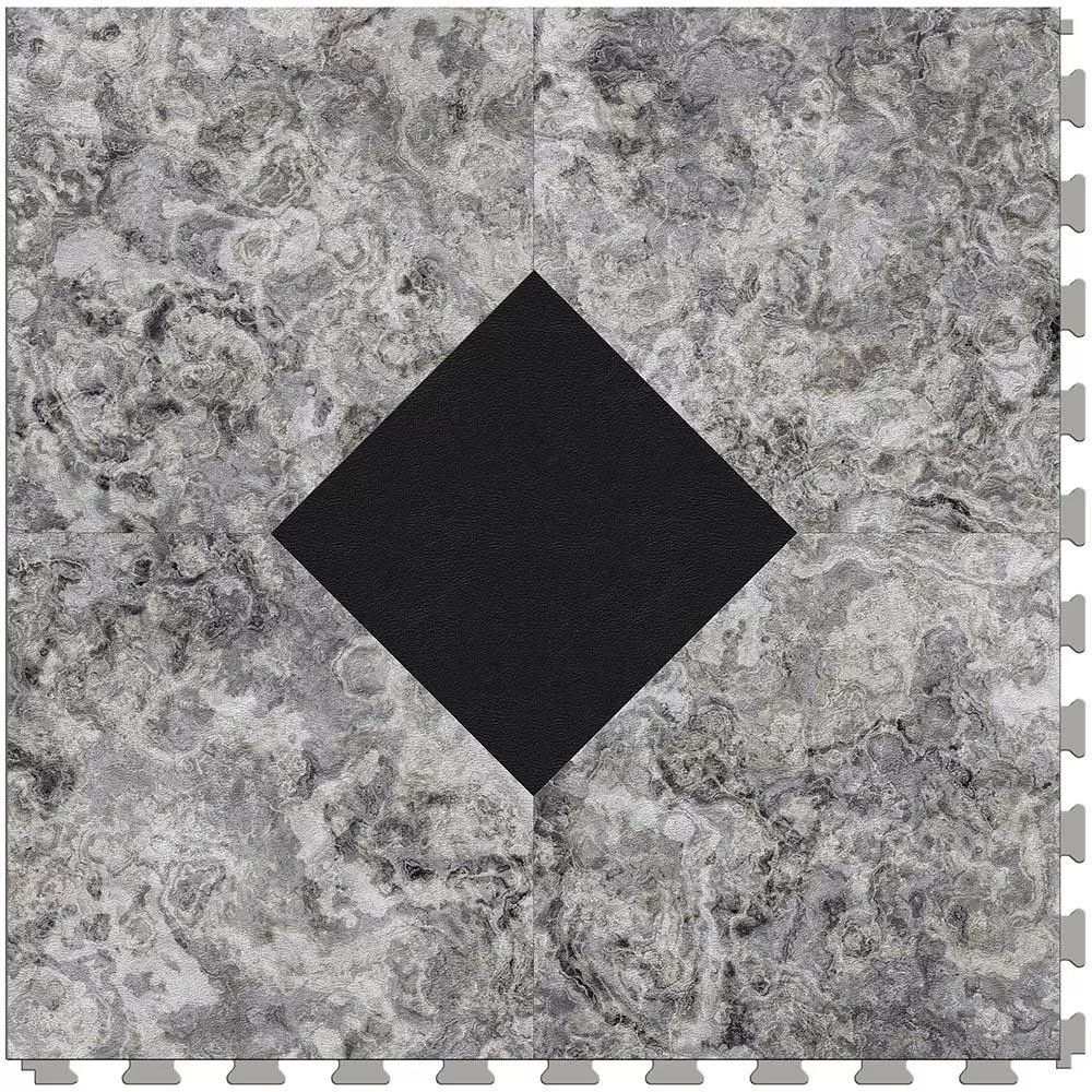 Perfection Floor Tile Breccia Collection Breccia Crema/Satin 20-in X 20-in Water Resistant Interlocking Luxury Flooring (16.7-sq Ft) 9 Perfection Floor Tile Breccia Collection Breccia Crema/Satin 20-in X 20-in Water Resistant Interlocking Luxury Flooring (16.7-sq Ft) - Image 7