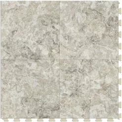 Perfection Floor Tile Breccia Collection Breccia Crema/Satin 20-in X 20-in Water Resistant Interlocking Luxury Flooring (16.7-sq Ft) 14 Perfection Floor Tile Breccia Collection Breccia Crema/Satin 20-in X 20-in Water Resistant Interlocking Luxury Flooring (16.7-sq Ft) -Bath and Faucet shop 14864210 1800x1800
