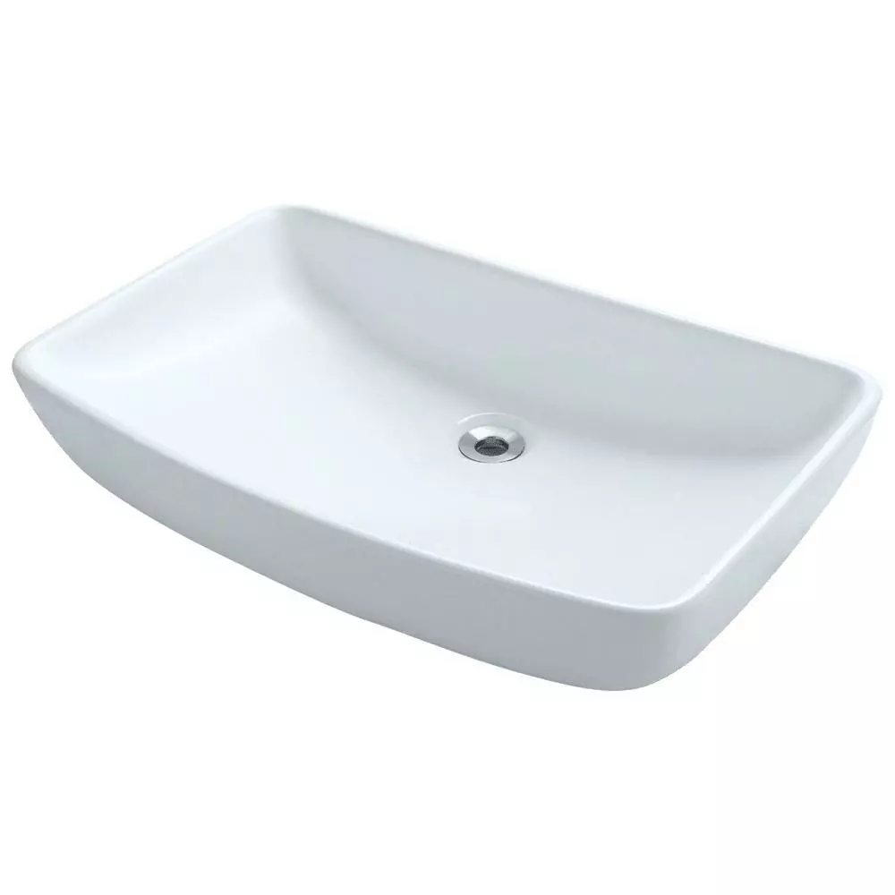 MR Direct Porcelain Vessel Sink In White 3 MR Direct Porcelain Vessel Sink In White