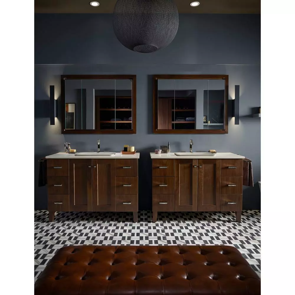 In Stock Hardwarestore Delivery Verdera 40 In. W X 30 In. H Recessed Medicine Cabinet In Anodized Aluminum 13 In Stock Hardwarestore Delivery Verdera 40 In. W X 30 In. H Recessed Medicine Cabinet In Anodized Aluminum - Image 11