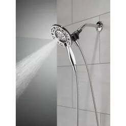 In Stock Hardwarestore Delivery In2ition Two-in-One 4-Spray 6 In. Dual Wall Mount Fixed And Handheld Shower Head In Chrome -Bath and Faucet shop 16d3ff0751951247bab9a7dd9e7f1ec9 1800x1800