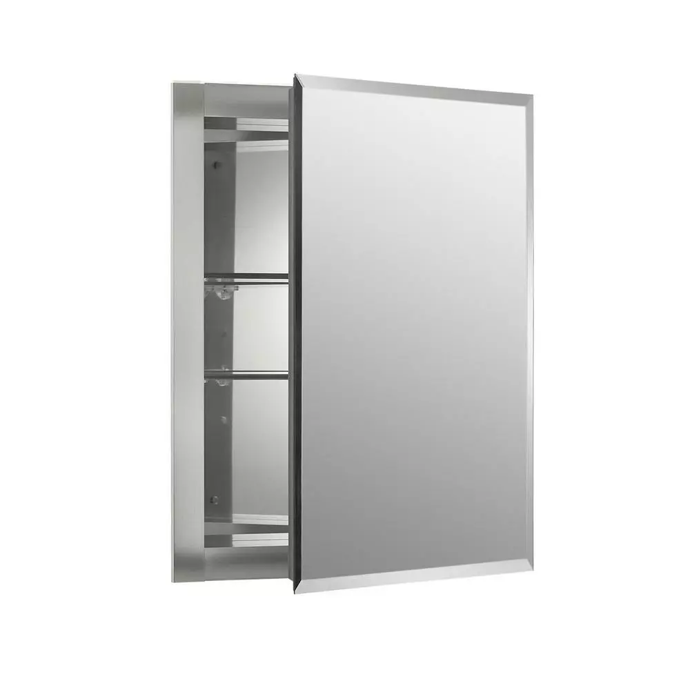 In Stock Hardwarestore Delivery 15.5 In. W X 19.5 In. H X 5 In. D Aluminum Recessed Medicine Cabinet 3 In Stock Hardwarestore Delivery 15.5 In. W X 19.5 In. H X 5 In. D Aluminum Recessed Medicine Cabinet
