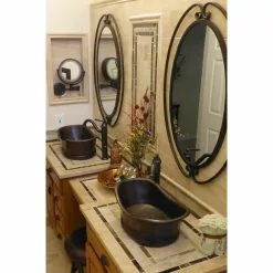 Premier Copper Products Bath Tub Hammered Copper Vessel Sink In Oil Rubbed Bronze -Bath and Faucet shop 17dc6b14a8f61ca0995ac94dd626b46f 1800x1800