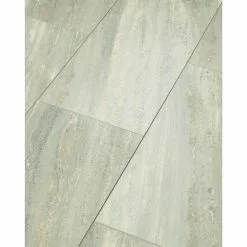 Shaw 8-Piece 12-in X 24-in Limestone Interlocking Vinyl Tile