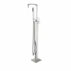 Valspar ANZZI Victoria Series 2-Handle Freestanding Bathtub Faucet With Hand Shower (Valve Included)