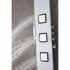 ANZZI Leopard White 3-Spray Shower Panel System (Valve Included) 21 ANZZI Leopard White 3-Spray Shower Panel System (Valve Included) -Bath and Faucet shop 191042003514 09063738 1800x1800