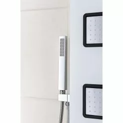 ANZZI Leopard White 3-Spray Shower Panel System (Valve Included)