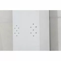 ANZZI Swan White 6-Spray Shower Panel System (Valve Included) -Bath and Faucet shop 191042003521 09063701 1800x1800