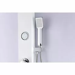 ANZZI Inland White 2-Spray Shower Panel System (Valve Included) -Bath and Faucet shop 191042003811 09063823 1800x1800