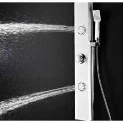 ANZZI Inland White 2-Spray Shower Panel System (Valve Included)