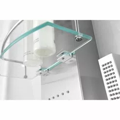 ANZZI Coastal Brushed Steel 2-Spray Shower Panel System (Valve Included) -Bath and Faucet shop 191042016033 10182559 1800x1800