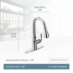 In Stock Hardwarestore Delivery Arbor Single-Handle Pull-Down Sprayer Touchless Kitchen Faucet With MotionSense In Spot Resist Stainless -Bath and Faucet shop 1910be7e702432ea8b12e998cdefd588 1800x1800