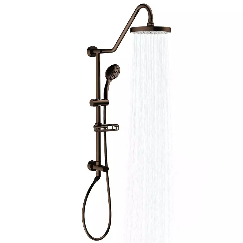 In Stock Hardwarestore Delivery Kauai III 2-Spray Shower System With Handshower In Oil Rubbed Bronze 9 In Stock Hardwarestore Delivery Kauai III 2-Spray Shower System With Handshower In Oil Rubbed Bronze - Image 7