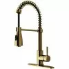 In Stock Hardwarestore Delivery Brant Single-Handle Pull-Down Sprayer Kitchen Faucet With Deck Plate In Matte Gold 2 In Stock Hardwarestore Delivery Brant Single-Handle Pull-Down Sprayer Kitchen Faucet With Deck Plate In Matte Gold -Bath and Faucet shop 1a309a9c53db1f223e4b9b3eae0d7b92 1800x1800