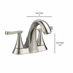 In Stock Hardwarestore Delivery Chatfield 4 In. Centerset 2-Handle Bathroom Faucet In Brushed Nickel -Bath and Faucet shop 1a577a9b4555e9a731df407894028c24 1800x1800