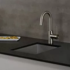 In Stock Hardwarestore Delivery Oletto Single-Handle Kitchen Bar Faucet In Spot-Free Stainless Steel -Bath and Faucet shop 1b0f423ad4fd6a0601011a02ad3fd2a0 1800x1800