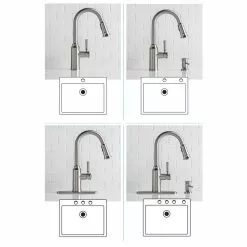 In Stock Hardwarestore Delivery Glenshire Single-Handle Pull-Down Sprayer Kitchen Faucet With Reflex And Power Clean In Spot Resist Stainless -Bath and Faucet shop 1b158c3b9eada32e07914c1d066b4e48 1800x1800