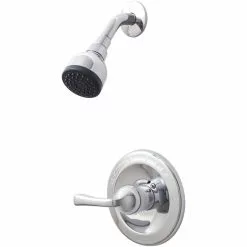 In Stock Hardwarestore Delivery Foundations Single-Handle 1-Spray Shower Faucet In Chrome (Valve Included) -Bath and Faucet shop 1b7168308cfd04cb1e9b0f18bbc69b6e 1800x1800