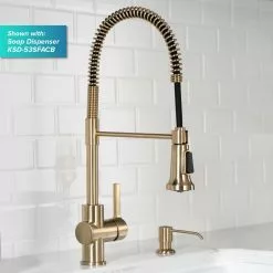 In Stock Hardwarestore Delivery Britt Single-Handle Spring Coil Kitchen Faucet In Spot Free Antique Champagne Bronze -Bath and Faucet shop 1dca4d1213f21a9496f849b96fd6bd3f 1800x1800