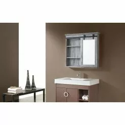 In Stock Hardwarestore Delivery 31 In. X 29 In. Barn Door Medicine Cabinet -Bath and Faucet shop 1de6a05d27725569c4c31fa1aeef8169 1800x1800