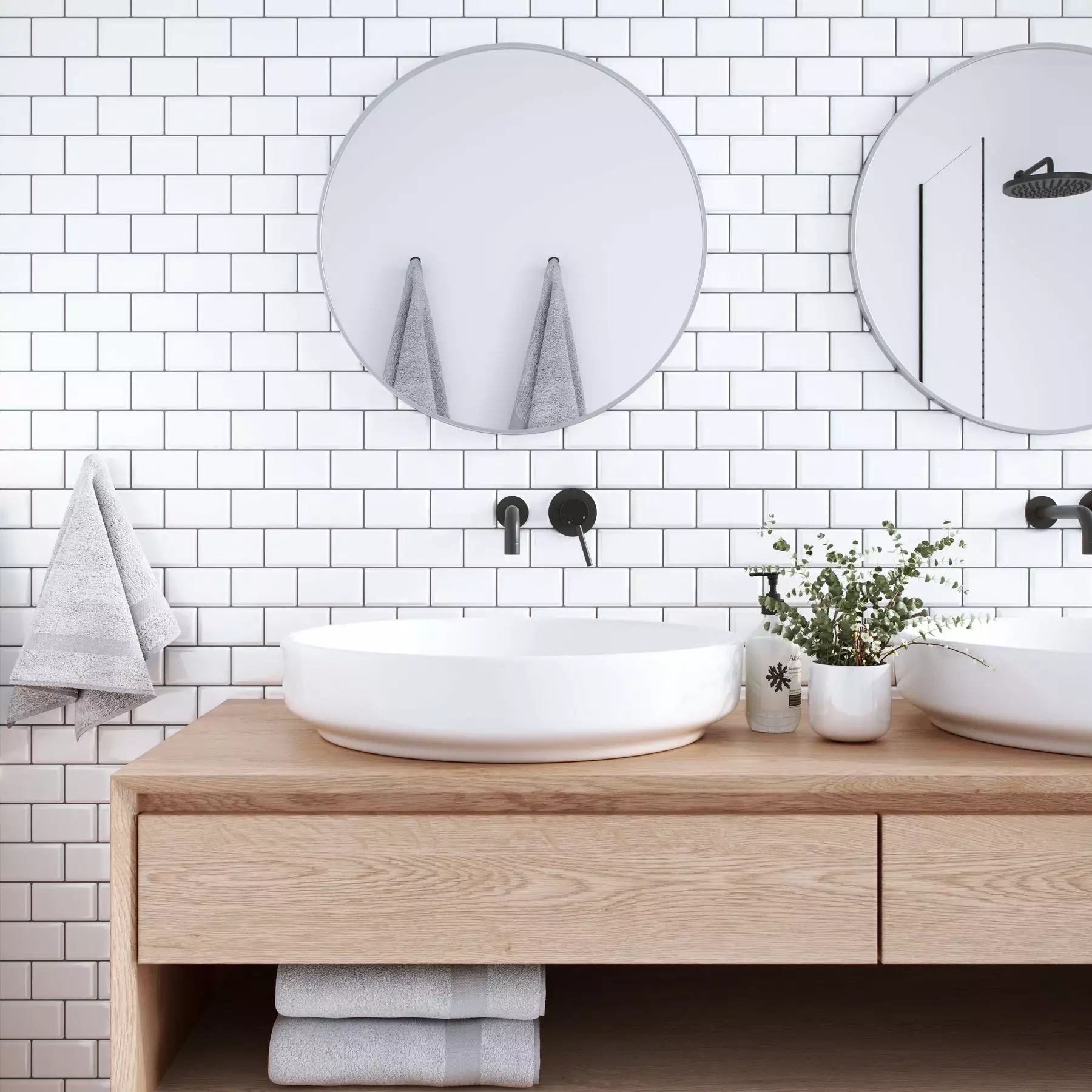 Crystiles 12"x12" Subway White Vinyl Peel And Stick Backsplash Tile, Pro Series Thicker Version, 4-Sheet Pack 10 Crystiles 12"x12" Subway White Vinyl Peel And Stick Backsplash Tile, Pro Series Thicker Version, 4-Sheet Pack - Image 8