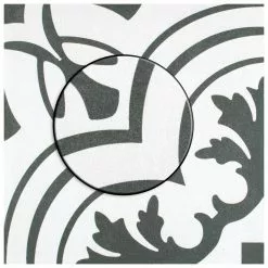 Merola Tile Twenties Vintage Encaustic 7-3/4 In. X 7-3/4 In. Ceramic Floor And Wall Tile (11.11 Sq. Ft. / Case) -Bath and Faucet shop 1e9df8e5e6cf41e0c86a744967bf2125 1800x1800