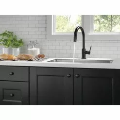 In Stock Hardwarestore Delivery Trinsic Single-Handle Pull-Down Sprayer Kitchen Faucet With MagnaTite Docking In Matte Black -Bath and Faucet shop 2048c30d60600ef3eab9cc43b97f94e7 1800x1800