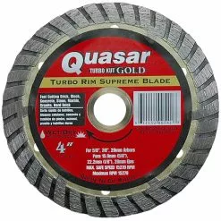 Quasar Turbo Kut Gold 4 In. Turbo Rim Supreme Diamond Blade 7 Quasar Turbo Kut Gold 4 In. Turbo Rim Supreme Diamond Blade -Bath and Faucet shop 206638e3972cc04a94dc50522fd2c872 a216705f 051b 4c28 8d67 b5f1a106fd96 1800x1800