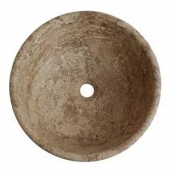 In Stock Hardwarestore Delivery Round Natural Stone Vessel Sink In Almond Brown -Bath and Faucet shop 211918ee48937c1539d6d604e222417c 1800x1800