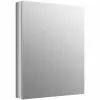 In Stock Hardwarestore Delivery Verdera 24 In. W X 30 In. H Recessed Medicine Cabinet In Anodized Aluminum