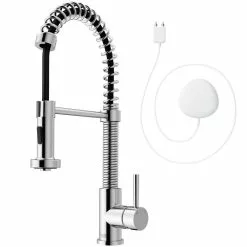 In Stock Hardwarestore Delivery Edison Single-Handle Pull-Down Sprayer Kitchen Faucet With FloodSense Technology In Matte Black 8 In Stock Hardwarestore Delivery Edison Single-Handle Pull-Down Sprayer Kitchen Faucet With FloodSense Technology In Matte Black -Bath and Faucet shop 2226d506ade690cf8d18eecdf2266c84 1800x1800