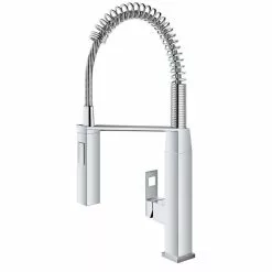 In Stock Hardwarestore Delivery Eurocube Single-Handle Pull-Down Sprayer Kitchen Faucet In StarLight Chrome -Bath and Faucet shop 22559c3b5e6cb517e72c4c35b6c77fc2 1800x1800
