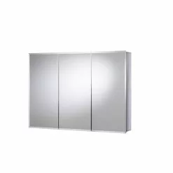 In Stock Hardwarestore Delivery 36 In. W X 26 In. H X 5-1/4 In. D Frameless Aluminum Recessed Or Surface-Mount Medicine Cabinet With Easy Hang System