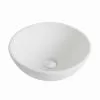 KRAUS Elavo Small Round Ceramic Vessel Bathroom Sink In White 2 KRAUS Elavo Small Round Ceramic Vessel Bathroom Sink In White -Bath and Faucet shop 23d46a664be767fc5919287263ff2af3 1800x1800