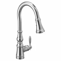 In Stock Hardwarestore Delivery U By Moen Weymouth Single-Handle Pull-Down Sprayer Smart Kitchen Faucet With Voice Control In Spot Resist Stainless -Bath and Faucet shop 246bda741307ea7a0123ce43027a757f 1800x1800