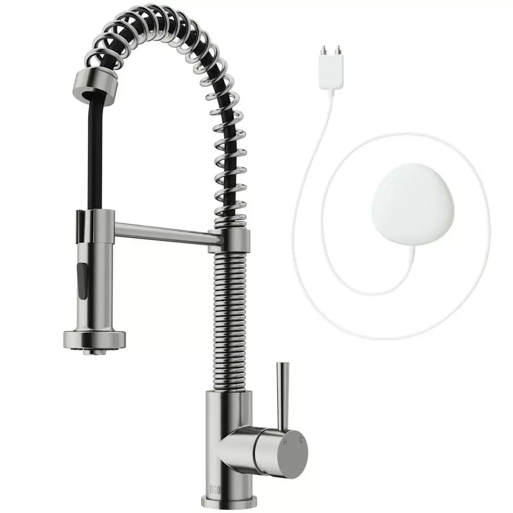 In Stock Hardwarestore Delivery Edison Single-Handle Pull-Down Sprayer Kitchen Faucet With FloodSense Technology In Matte Black 6 In Stock Hardwarestore Delivery Edison Single-Handle Pull-Down Sprayer Kitchen Faucet With FloodSense Technology In Matte Black - Image 4