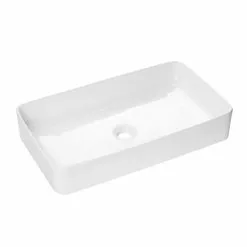 Dyconn 19.3 In. X 14.76 In. Vessel Sink In White -Bath and Faucet shop 285364e370f0a911dca1728630ab64c8 1800x1800