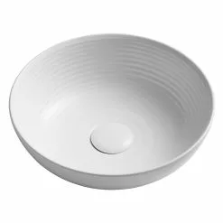 KRAUS Viva 13 In. Round Porcelain Ceramic Vessel Sink In White -Bath and Faucet shop 28f948913595087a2b5e9ec5ad8027c1 1800x1800