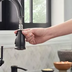 In Stock Hardwarestore Delivery Marchand Single Handle Pull-Down Sprayer Kitchen Faucet In Legacy Bronze -Bath and Faucet shop 299d6d2dcfdd8d4e96295f9be0261caa 1800x1800