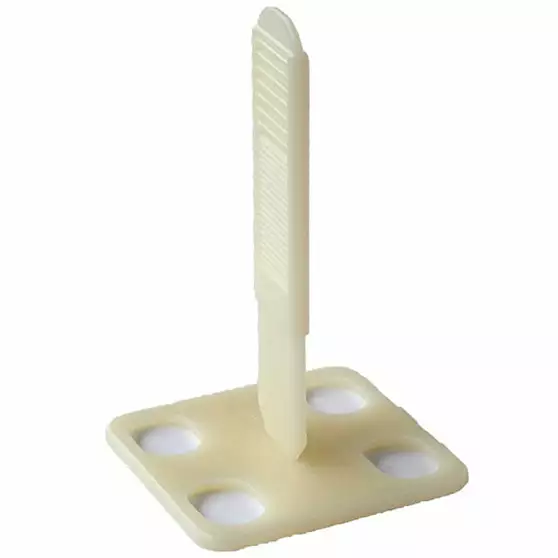 Miracle Sealants LEV3/16FS Levolution Tile Spacer And Level System Flat Style Part A 3/16" 50 Units 3 Miracle Sealants LEV3/16FS Levolution Tile Spacer And Level System Flat Style Part A 3/16" 50 Units