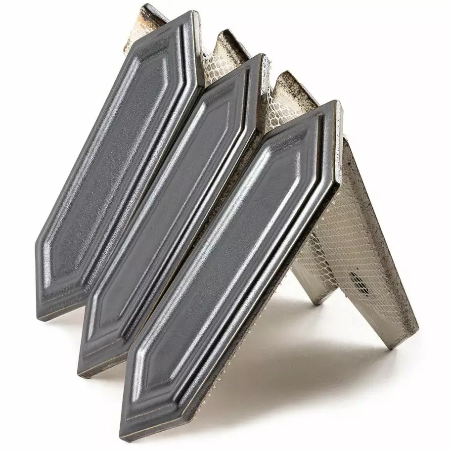 Bond Tile Divine Gunmetal Hexagon 9.5 In. X 15.5 In. Glazed Ceramic Mosaic Tile (1.02 Sq. Ft. / Sheet) 8 Bond Tile Divine Gunmetal Hexagon 9.5 In. X 15.5 In. Glazed Ceramic Mosaic Tile (1.02 Sq. Ft. / Sheet) - Image 6