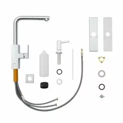 In Stock Hardwarestore Delivery Tallinn Single-Handle Pull-Out Sprayer Kitchen Faucet With Soap Dispenser In StarLight Chrome -Bath and Faucet shop 2b38ef93e520a169dc391c192ecb757b 1800x1800