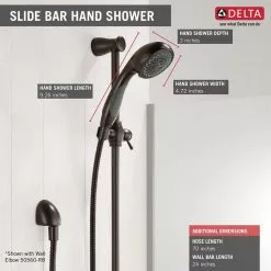 In Stock Hardwarestore Delivery 3-Spray Slide Bar Hand Shower In Venetian Bronze -Bath and Faucet shop 2c442ebc32f7b1e013ae873217139bf0 1800x1800